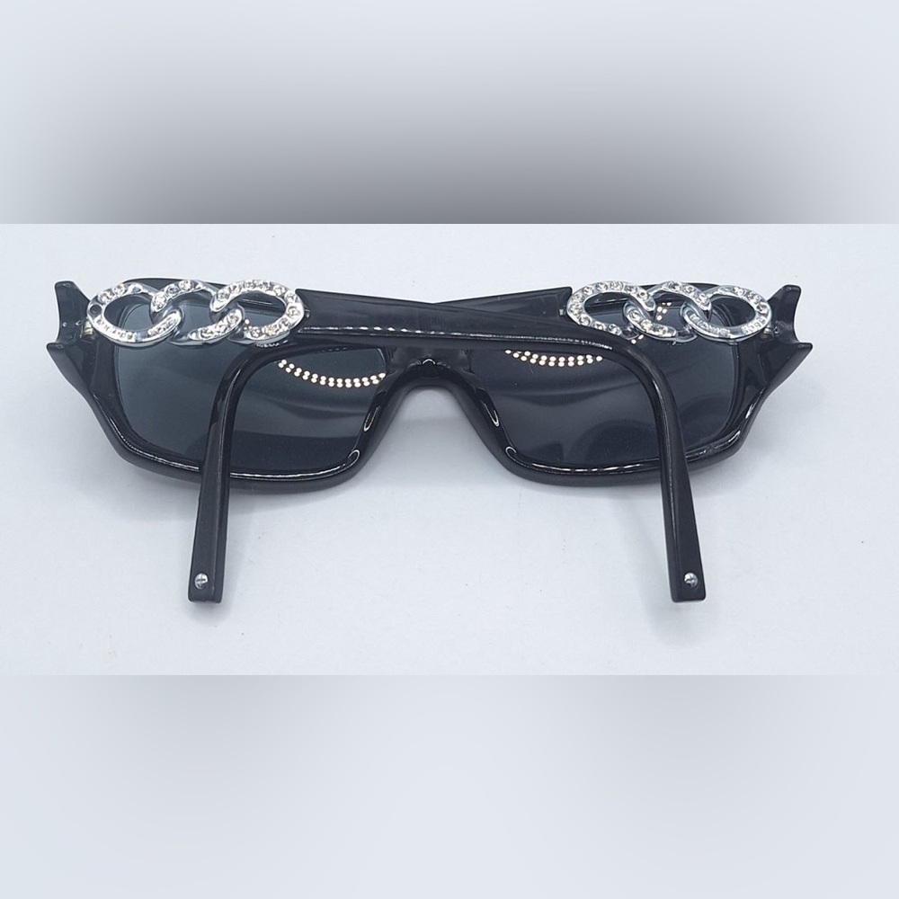 Michael Kors MKS547 Black Oval Sunglasses Frames Only - Picture 4 of 8